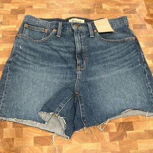 Madewell High-rise Denim Cutoff Shorts